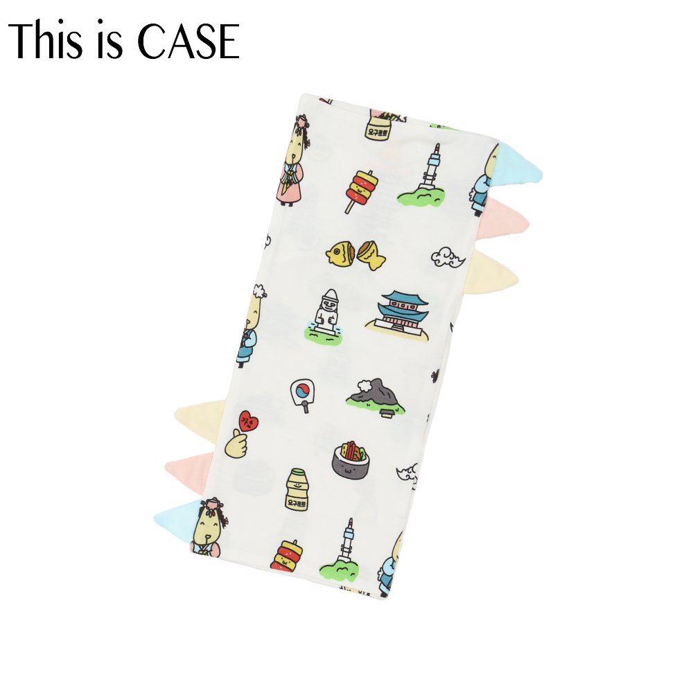 Bed-Time Buddy™ Case K05 White with Color tag - Small