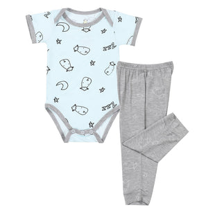 Short Sleeve Onesie Sweet Dreams Baa Baa Blue + Pant Sweet Dreams Baa –  BaaBaaSheepz