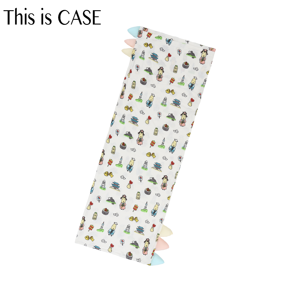 Bed-Time Buddy™ Case K05 White with Color tag - XL