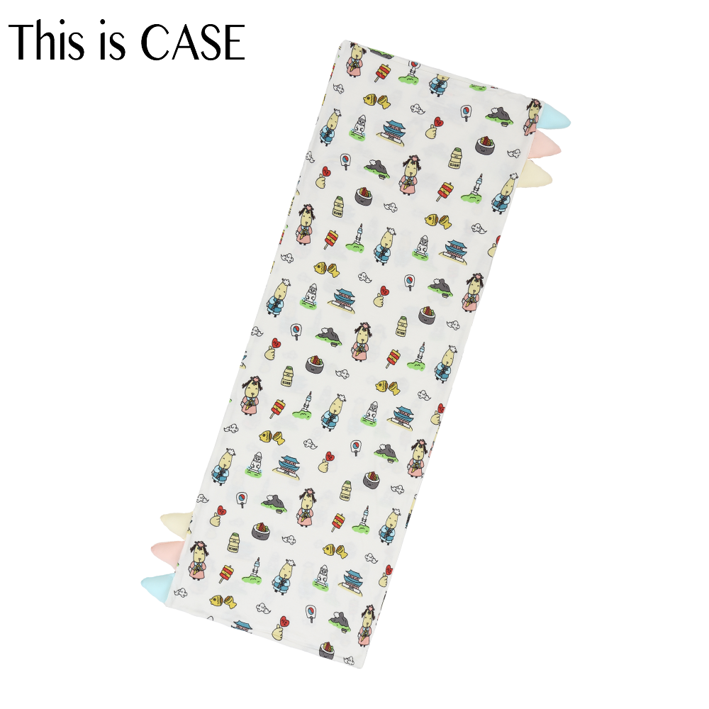 Bed-Time Buddy™ Case K05 White with Color tag - XL