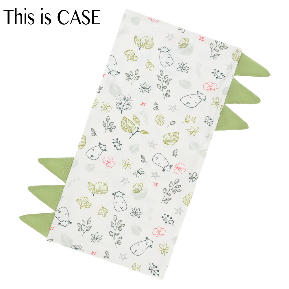 Bed-Time Buddy™ Case Dream Garden A Cream with Color tag - Medium