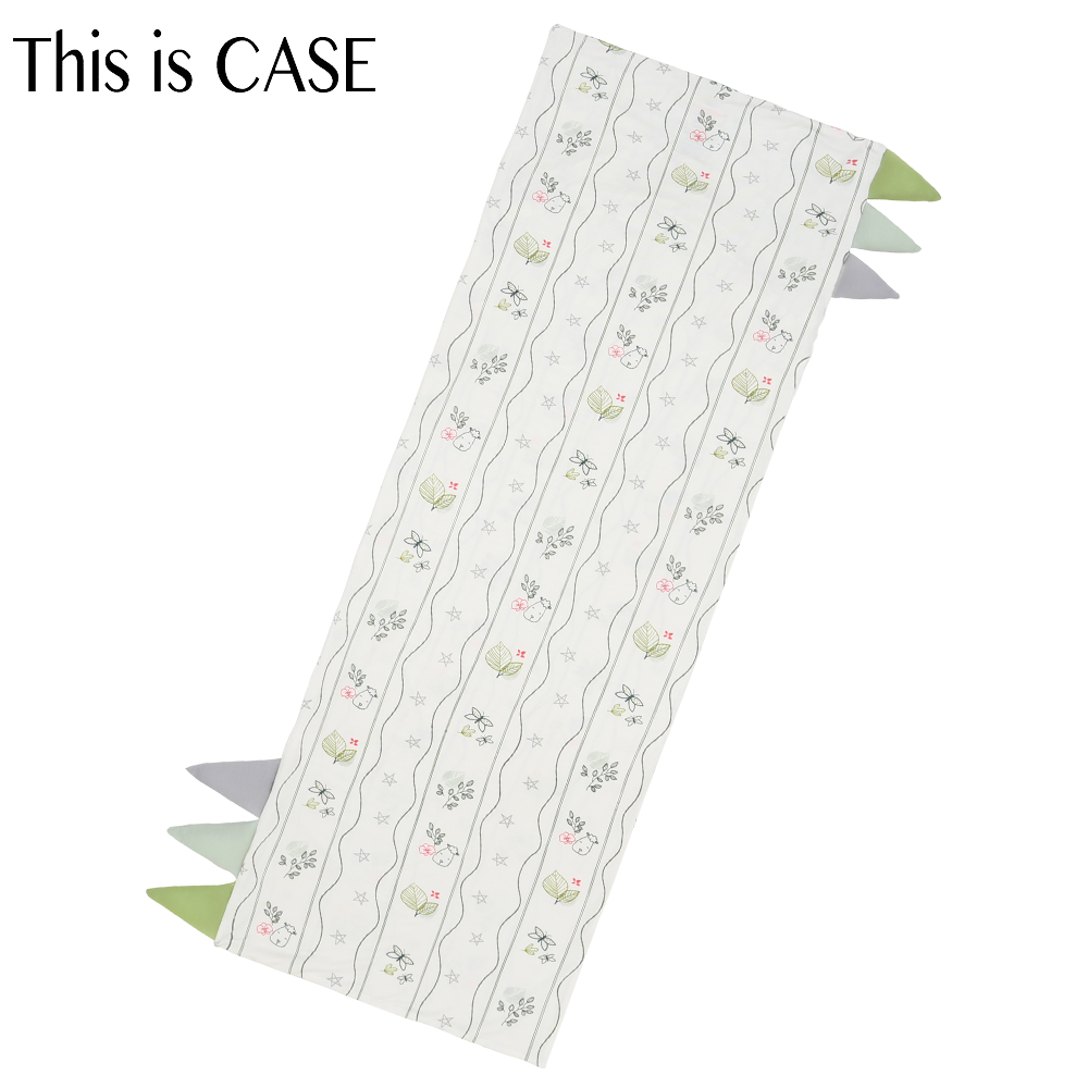 Bed-Time Buddy™ Case Dream Garden B Cream with Color tag - XL