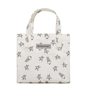 Baa Baa Sheepz Tote Bag Small Star & Sheepz White - Small