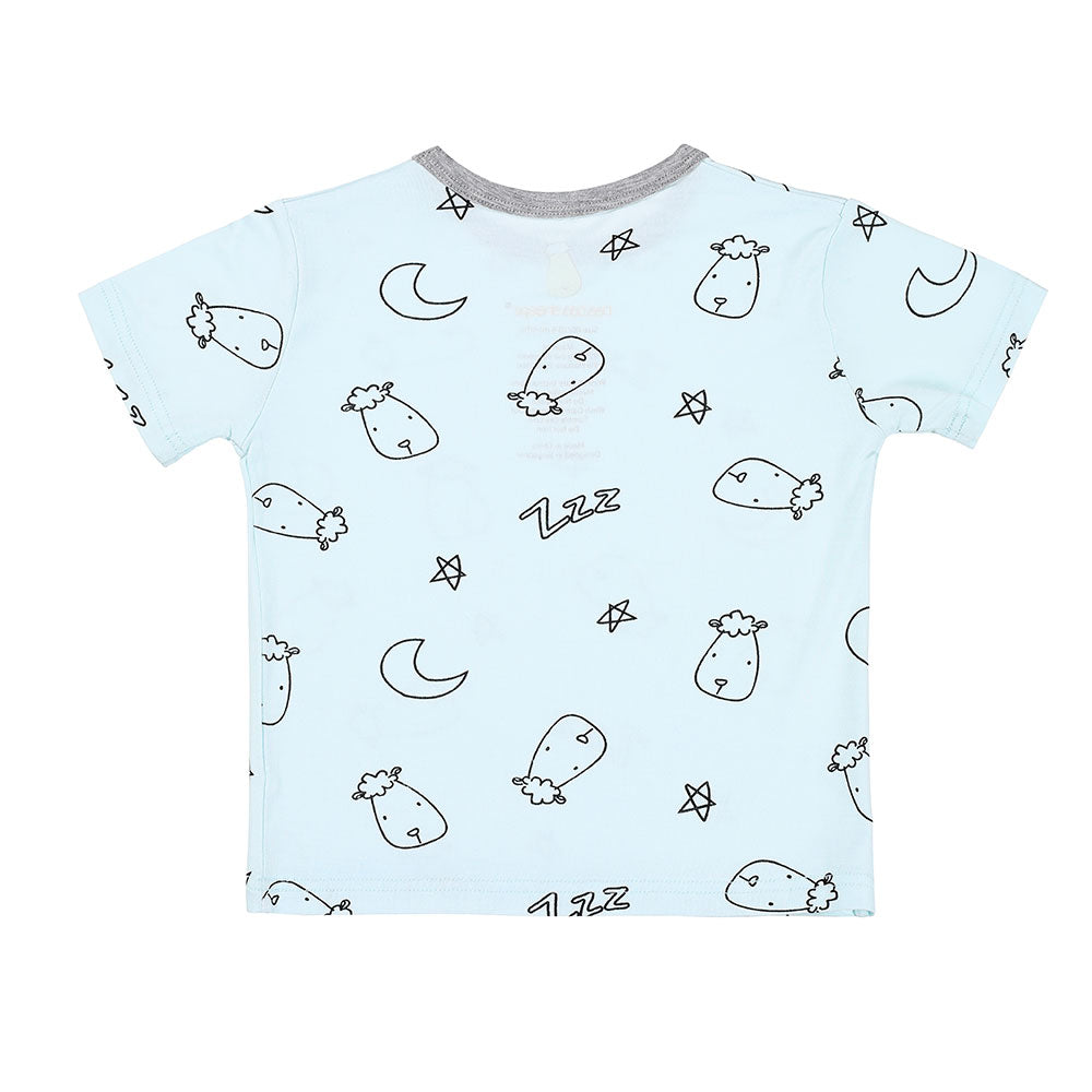 Unisex Short Sleeve T-Shirt Sweet Dreams Baa Baa Blue