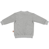 Unisex Long Sleeve Sweatshirt Happy Night Grey