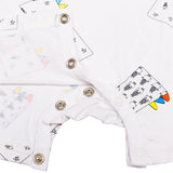Romper Short Sleeve Buddy-Me Everywhere Milk