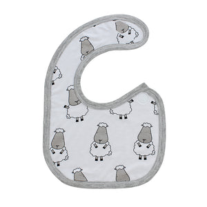 Bib White Big Sheepz