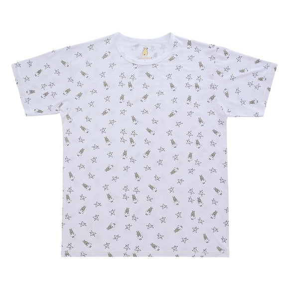 Unisex Short Sleeve T-Shirt Small Star & Sheepz White