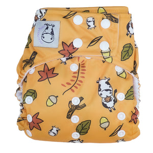 Cloth Diaper One Size Snap - Autumn