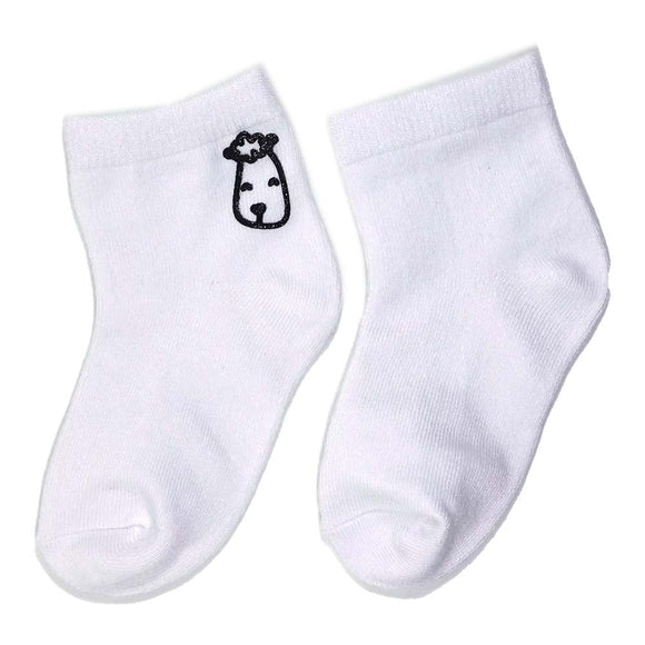 Socks A001-A White 1 pair