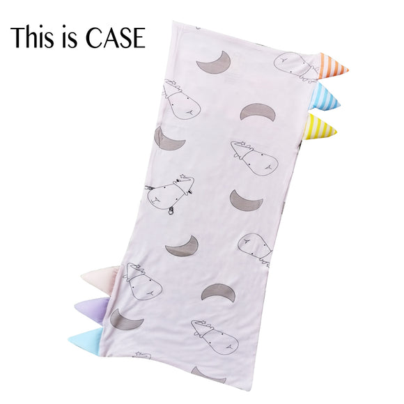 Bed-Time Buddy Case Big Moon & Sheepz Pink with Color & Stripe tag - Small