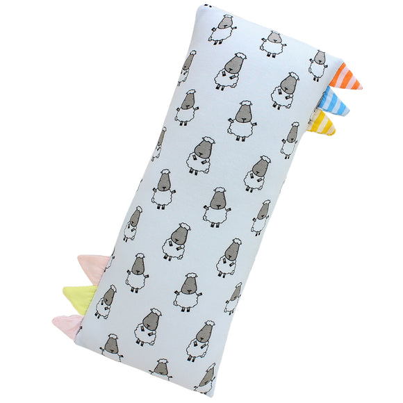 Bed-Time Buddy™ Small Sheepz Blue with Color & Stripe tag - Small