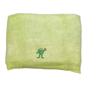 CrokCrokFrok Bamboo Towel for Kids & Adult - Apple Green - Large