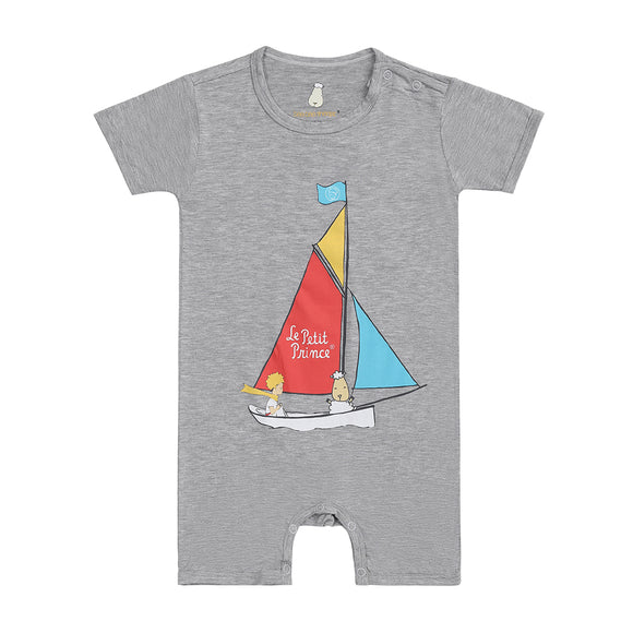 Romper Short Sleeve D04 Grey