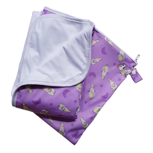 Mattress Pad BaaBaaSheepz Purple