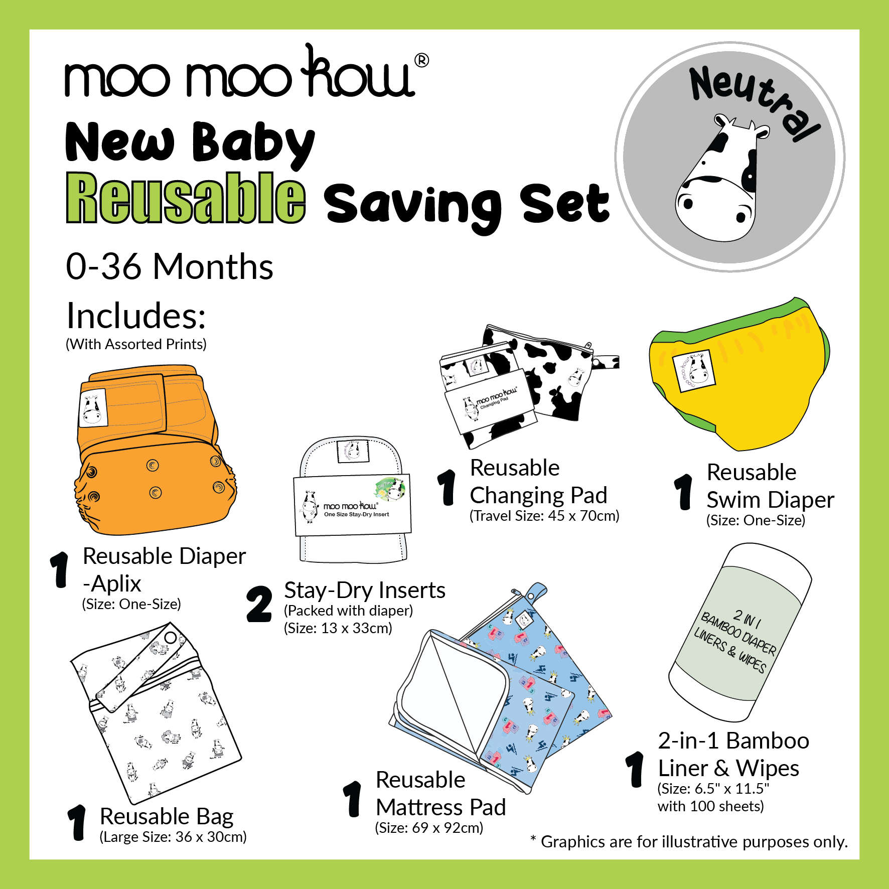 Buy moo moo kow Cloth Diapers Online