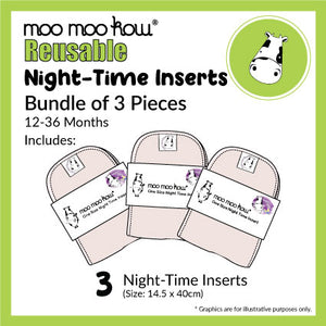 One Size Night Time Insert - 3 Pack Deal