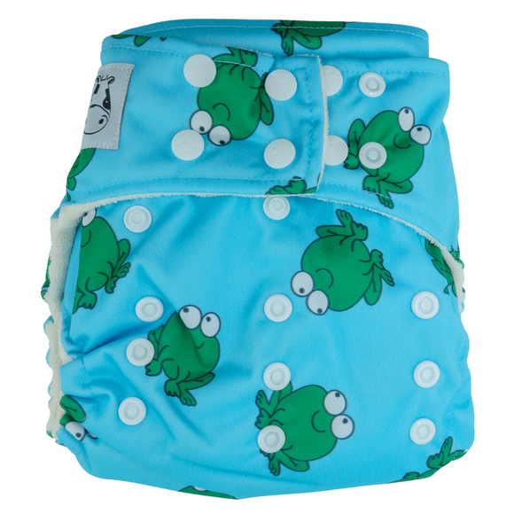 BAMBOO Cloth Diaper One Size Snap - Lucky Frok