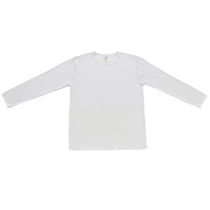 Unisex Long Sleeve Shirt White