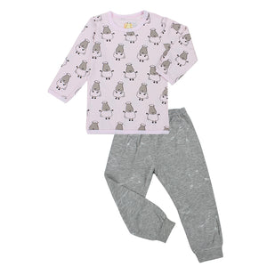 Pyjamas Set Big Sheepz Pink + Big Moon & Sheepz Grey