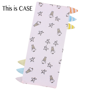 Bed-Time Buddy™ Case Small Star & Sheepz Pink with Color & Stripe tag - Small