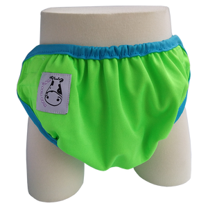 One Size Swim Diaper Apple Green