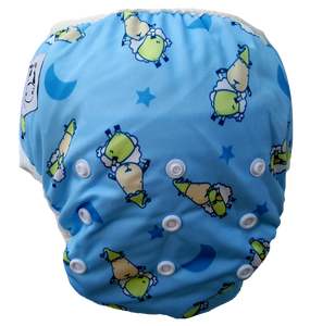 Bamboo Training Pants BaaBaaSheepz Blue