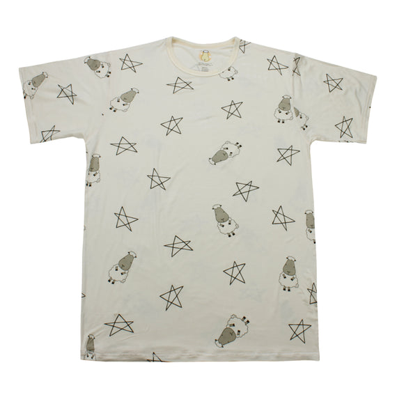 Unisex Short Sleeve T-Shirt Yellow Big Star & Sheepz
