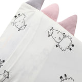 Bed-Time Buddy Cute Big Star & Sheepz White with Color tag - Jumbo