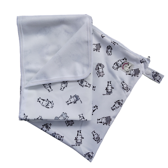 Changing Pad Large Moo Family
