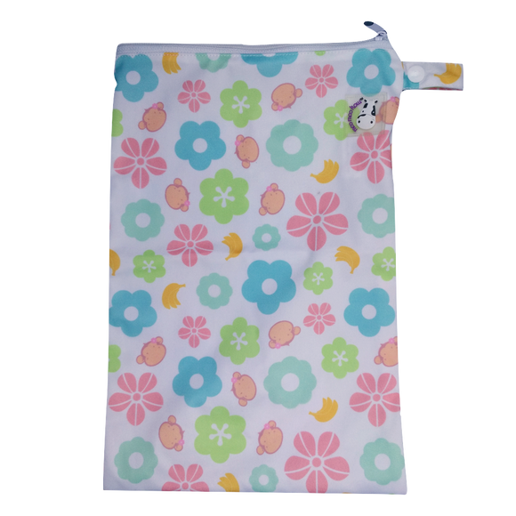 Wet Bag Medium - Mooky Flower