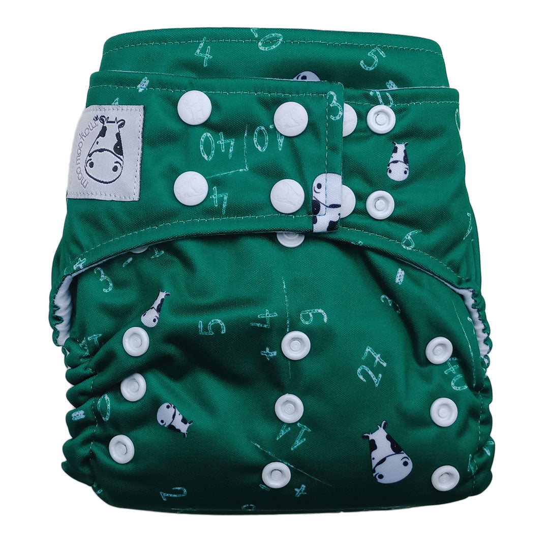 Cloth Diaper One Size Snap - Maths