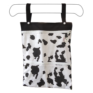 Wet Bag XL - Moo Moo Black